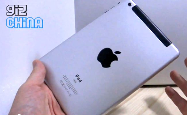 Dummie Del Mini iPad Se Deja Ver En Vídeo