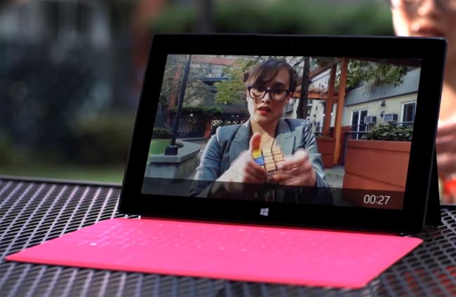 Microsoft Lanza Nuevo Comercial De Su Tableta SURFACE (Vídeo)