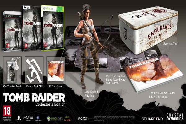 Conoce las ediciones especiales de Lara Croft y Tom Raider