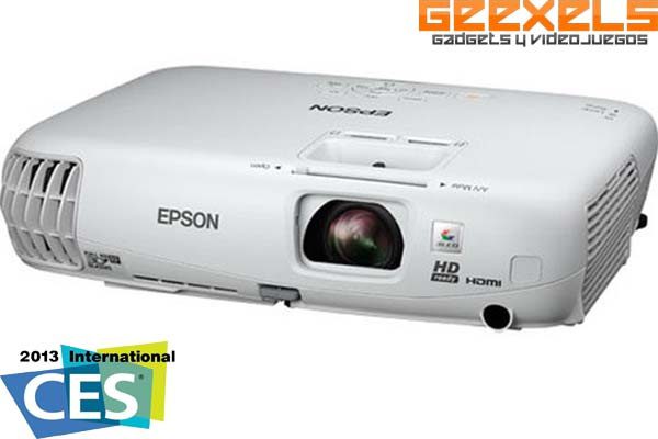 CES 2013: Epson Lanza Proyector 3D HD De Bajo Costo