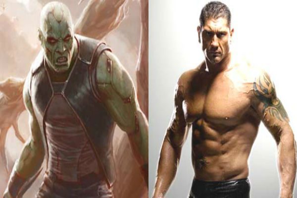 Batista ex luchador de la WWE formara parte del  elenco de la película de Marvel “Los Guardianes de la Galaxia”