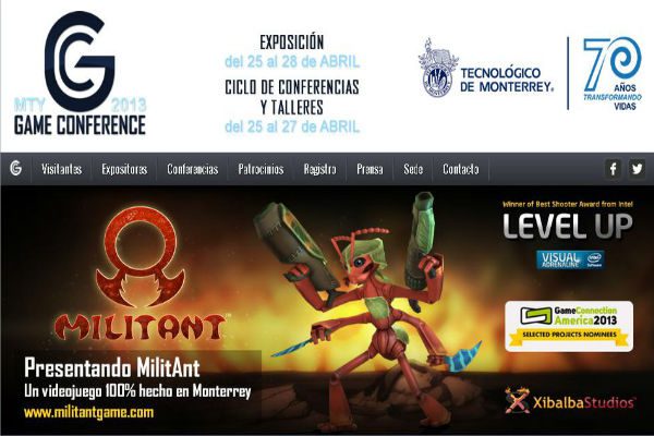 Conoce todos los detalles para la Monterrey Game Conference 2013