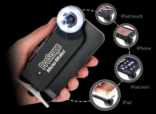 #ProScope Micro Convierte A Tu #iPhone o #iPad En Un Microscopio