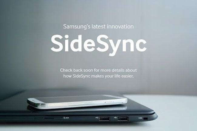 Samsung SideSync Controla Tu Smartphones Desde El PC Como Si Fuera Una Extensión Del Escritorio.