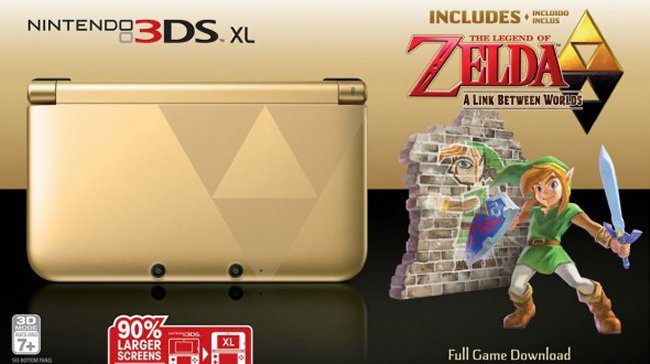 Zelda: A Link Between Worlds 3DS XL Llegará A América