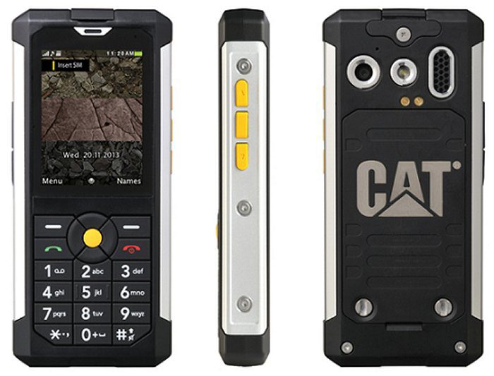 CES 2014: CAT B100 El Teléfono Indestructible