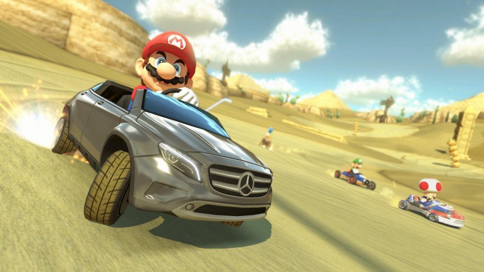 Mercedes-Benz llega a Mario Kart 8 en un DLC