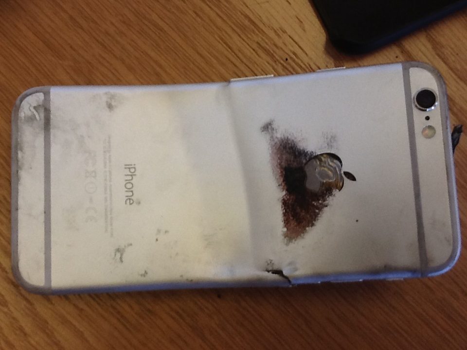 iPhone 6 le explota a usuario dejándolo con quemaduras