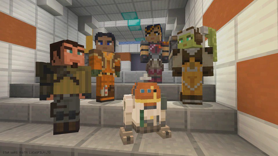 Star Wars Rebels llega a Minecraft