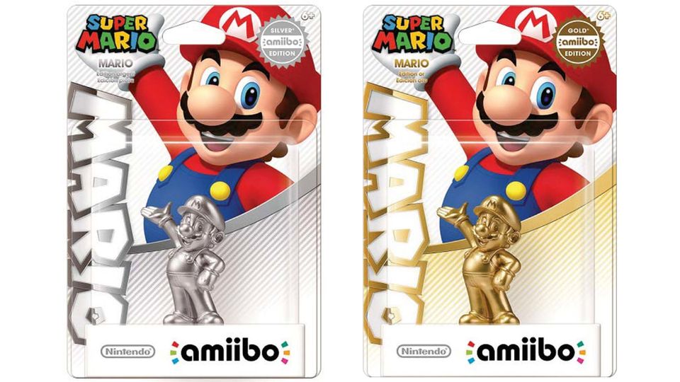 Nintendo tendrá Amiibos en color oro y plata