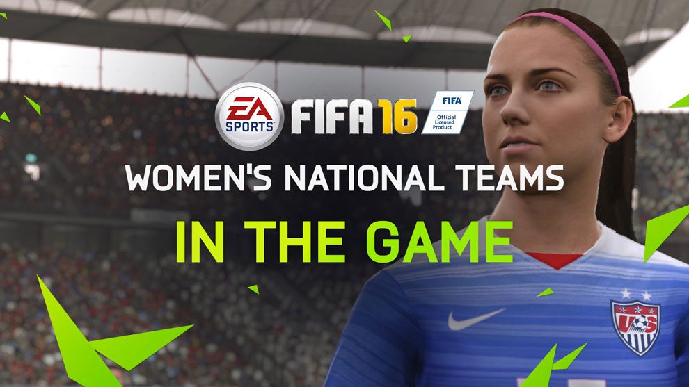 FIFA 16 incluirá equipos femeniles