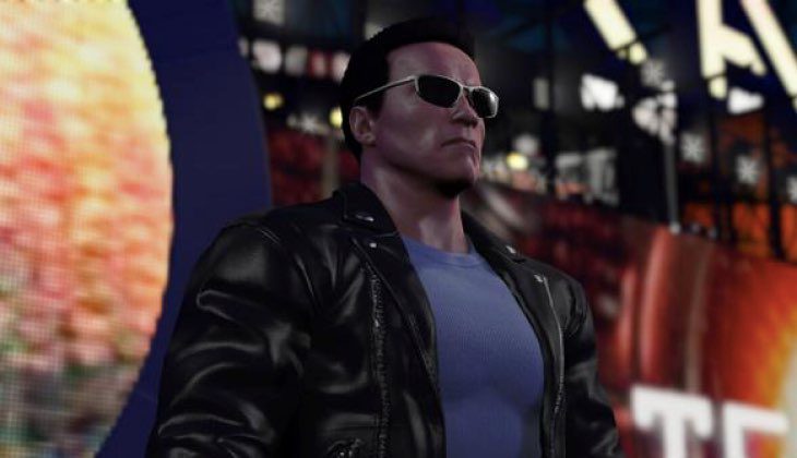 Arnold Schwarzenegger “The Terminator” llega a WWE 2K16