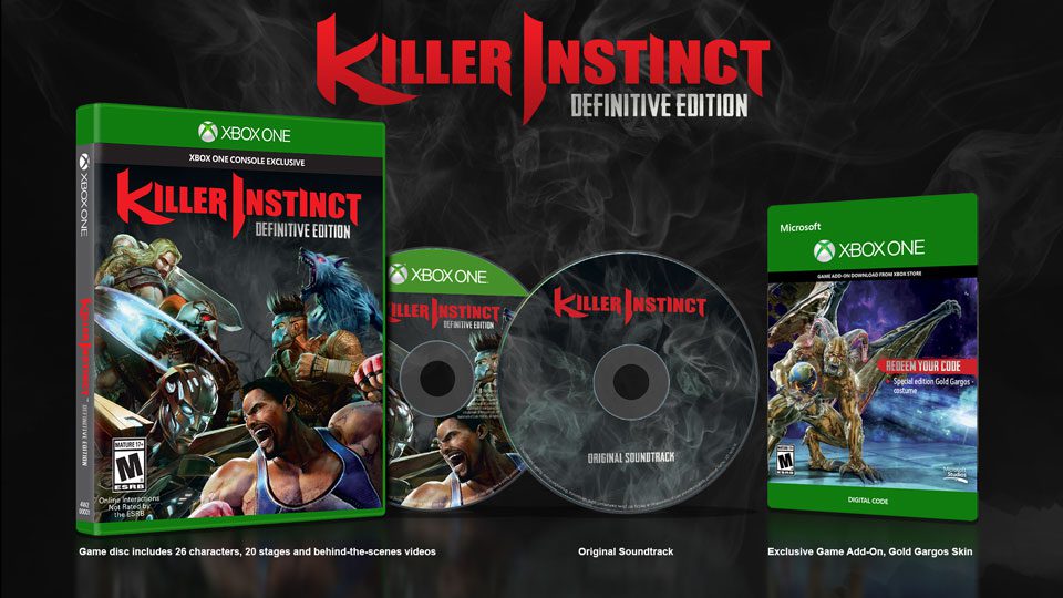 Killer Instinct Definitive Edition Confirmado llega en Septiembre