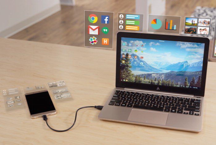 Superbook Transforma tu Smartphone en una laptop económica