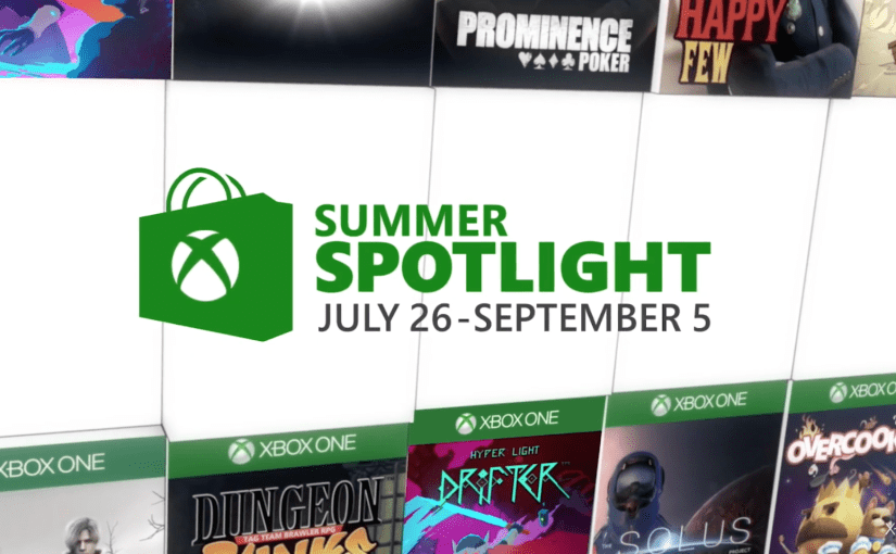 Xbox Summer Spotlight viene cargado de ofertas digitales