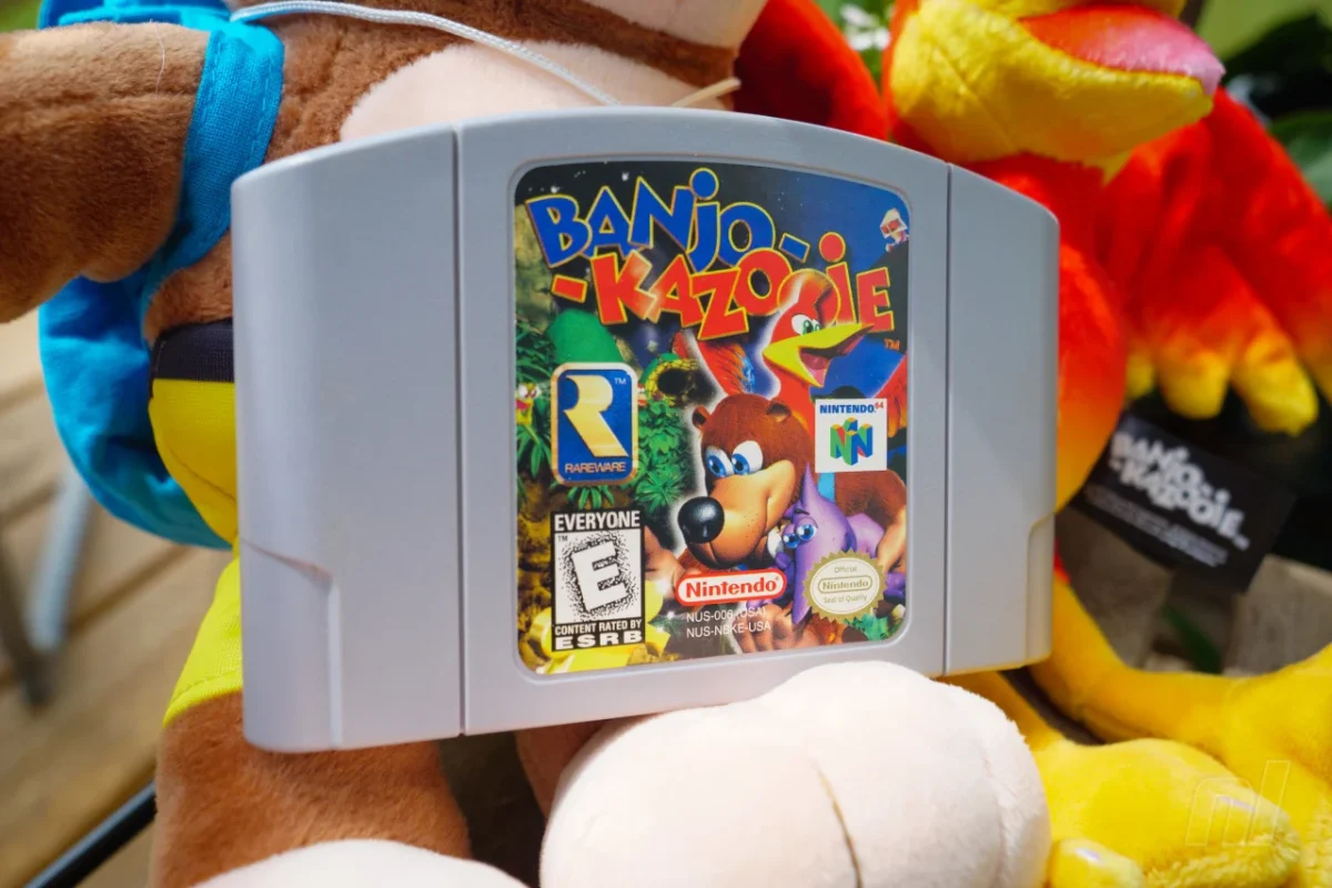 Banjoo Kazooie N64 cartucho